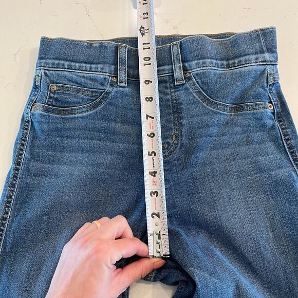 Spanx Front Seam‎ Wide Leg Jean in Vintage Indigo Size XS Petite - Picture 10 of 12